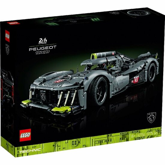 Lego Technic 42156 Peugeot 9X8 Hybrid Hypercar