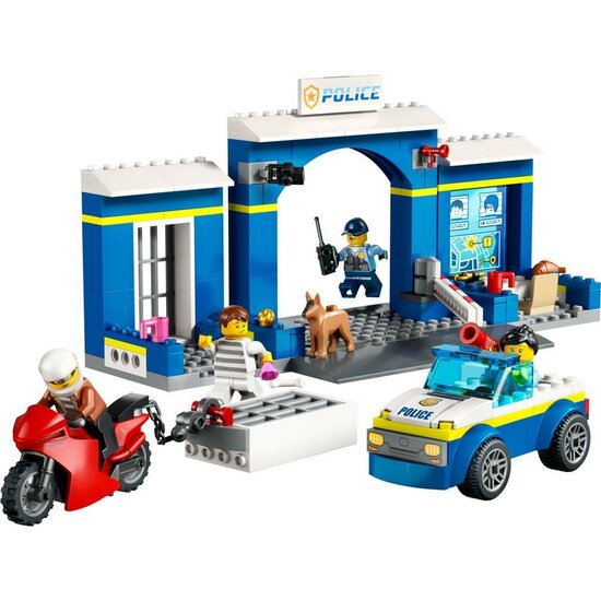 Lego City 60370 Achtervolging Politiebureau