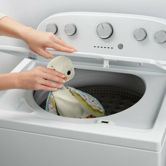 Fisher Price Knuffeldoekje Gans met Rammel