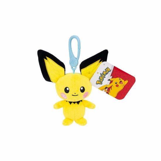 Pok&eacute;mon Knuffel 8 cm met Clip Assorti