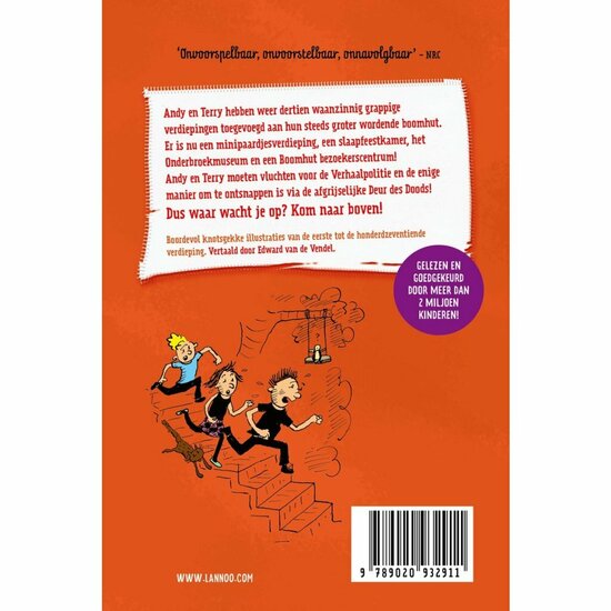 Boek De Waanzinnige Boomhut van 117 Verdiepingen