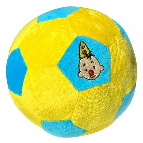 Bumba Pluche Voetbal Geel/Blauw