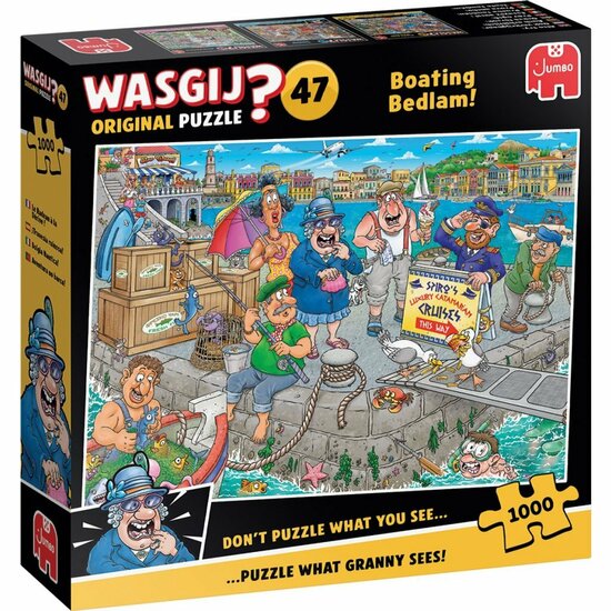 Jumbo Puzzel Wasgij Original 47 De Boot In! 1000 Stukjes