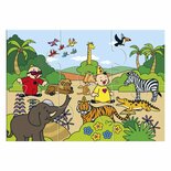 Bumba Puzzel Jungledieren 6 Stukjes