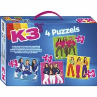K3 4in1 Puzzel 36-100 Stukjes