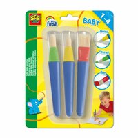 SES Creative Baby Veilige Kwasten 3 Stuks