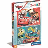 Clementoni Supercolor Puzzel Disney Cars 2x20 Stukjes