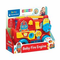 Clementoni Baby Educatief Montessori Brandweerwagen + Licht en Geluid
