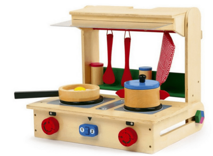 Houten Kinderkeuken in een Koffer Professional 4732 Houten Kinderkeuken in een Koffer Professional 4732