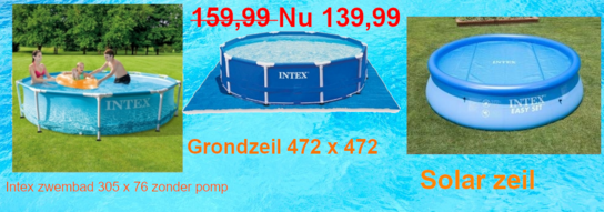 Zwembad bundel Zwembad bundel