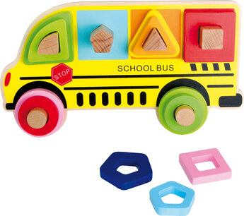 Vormenpuzzel Schoolbus 4755 Vormenpuzzel Schoolbus 4755