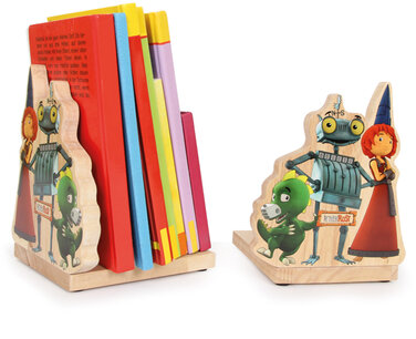 Ridder Boekensteun Licht Bruin Hout 6379 Ridder Boekensteun Licht Bruin Hout 6379