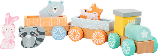Houten Trein Pastel 11470 Houten Trein Pastel 11470