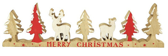 Countryfield ornament Sade 39 x 12 cm hout blank Countryfield ornament Sade 39 x 12 cm hout blank
